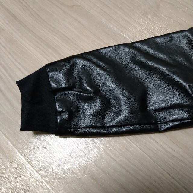 ZARA(ザラ)の革ジャン風　ブルゾン　ジャンバー キッズ/ベビー/マタニティのキッズ服男の子用(90cm~)(コート)の商品写真