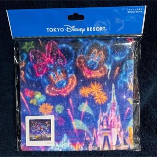 ディズニー(Disney)のディズニー　花火　ウォッシュタオル　ハンドタオル(タオル/バス用品)