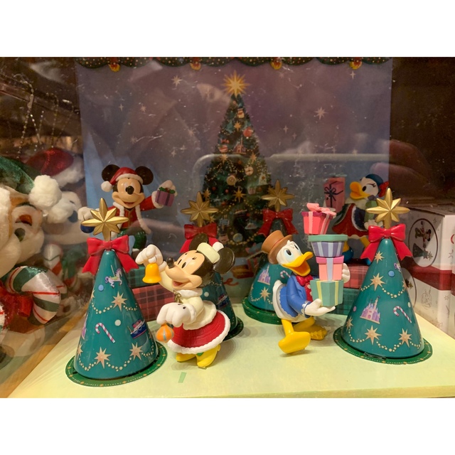 ディズニー クリスマス  フィギュア 4個セット