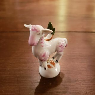 マイセン MEISSEN 干支 未 羊 ひつじ 置物 未使用 箱キズ 訳あり