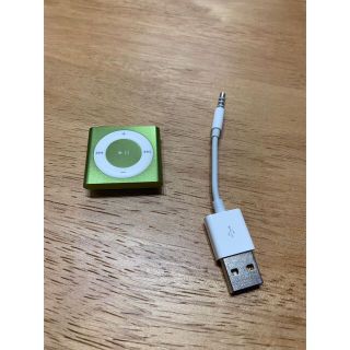 アップル(Apple)のiPod shuffle グリーン(ポータブルプレーヤー)