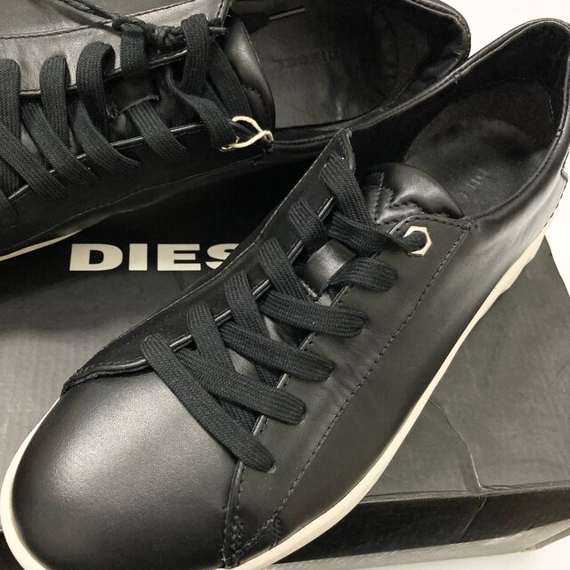 新品 DIESEL Y01448 S-Olstice スニーカー ブラック 黒 6