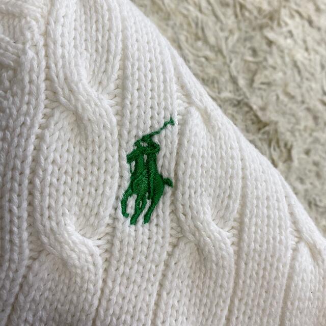 POLO RALPH LAUREN(ポロラルフローレン)の美品　Ralph Lauren S ケーブルニット　コットンニット　セーター レディースのトップス(ニット/セーター)の商品写真