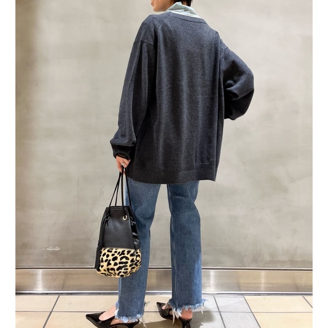 spick&span ボタンレスカーディガン 3