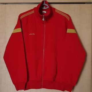 アディダス(adidas)のアディダス オリジナルス テクノ デサント製 80s トレフォイル ロゴ 美品(ジャージ)