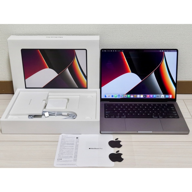 M1Max MacBookPro 14 メモリ64GB SSD1TB USキー