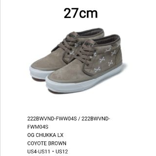 W)taps - Wtaps Vans OG CHUKKA LX ダブルタップス27cmの通販