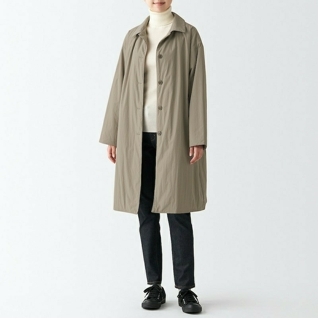 MUJI (無印良品) - 【新品】 無印良品 撥水中わた ステンカラー MUJI (無印良品) - 【新品】 無印良品 撥水中わた ステンカラー