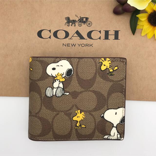 COACH(コーチ)のCOACH 財布 ★大人気★ 3-IN-1 ウォレット スヌーピー コラボ 新品 レディースのファッション小物(財布)の商品写真
