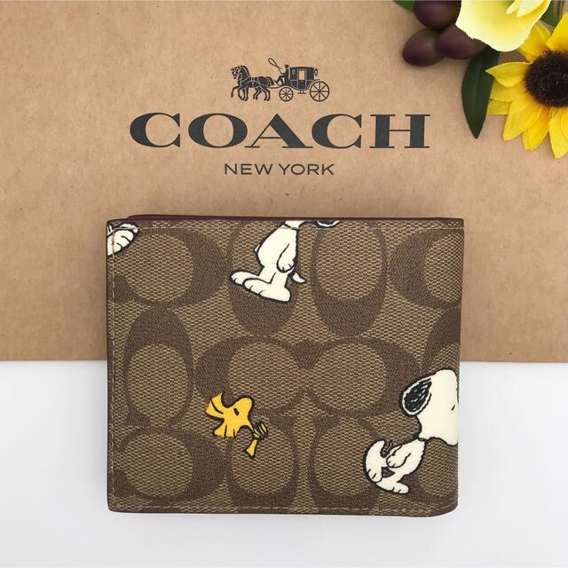 COACH - COACH 財布 ☆大人気☆ 3-IN-1 ウォレット スヌーピー コラボ