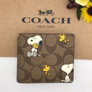 コーチ(COACH)のCOACH 財布 ★大人気★ 3-IN-1 ウォレット スヌーピー コラボ 新品(財布)