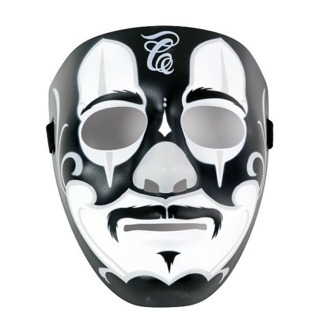 MISTER CARTOON CLOWN MASK BLACK WHITE 白黒