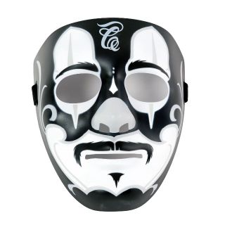 MISTER CARTOON CLOWN MASK BLACK WHITE 白黒(小道具)