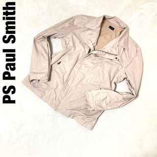 ポールスミス(Paul Smith)のピーエスポールスミス　ライダースジャケット　ベージュ　L　未使用(ライダースジャケット)