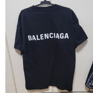 バレンシアガ(Balenciaga)の国内正規BALENCIAGA　ロゴTシャツ　XS ブラック(Tシャツ/カットソー(半袖/袖なし))