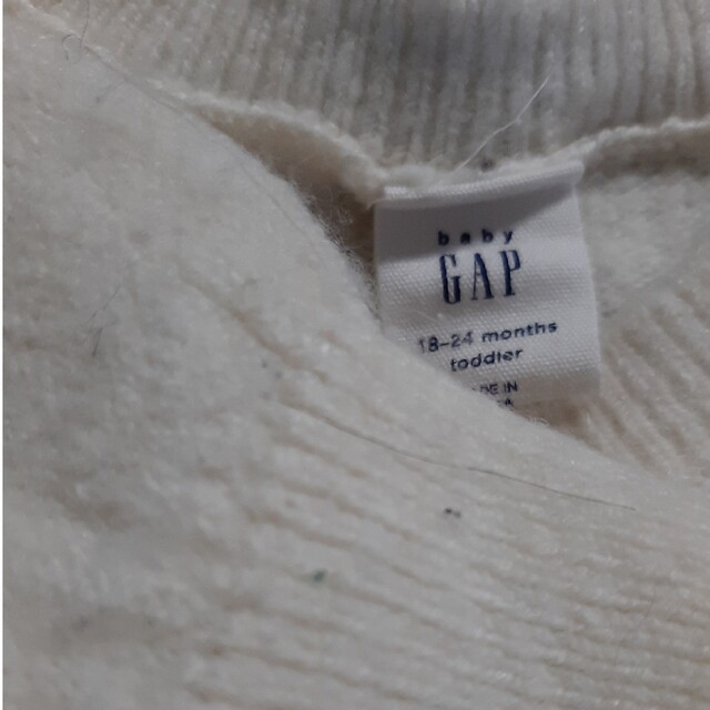 babyGAP(ベビーギャップ)のニットワンピース 80cm キッズ/ベビー/マタニティのベビー服(~85cm)(ニット/セーター)の商品写真