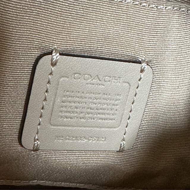 正規品 コーチシグネチャー 巾着ミニショルダーバッグ