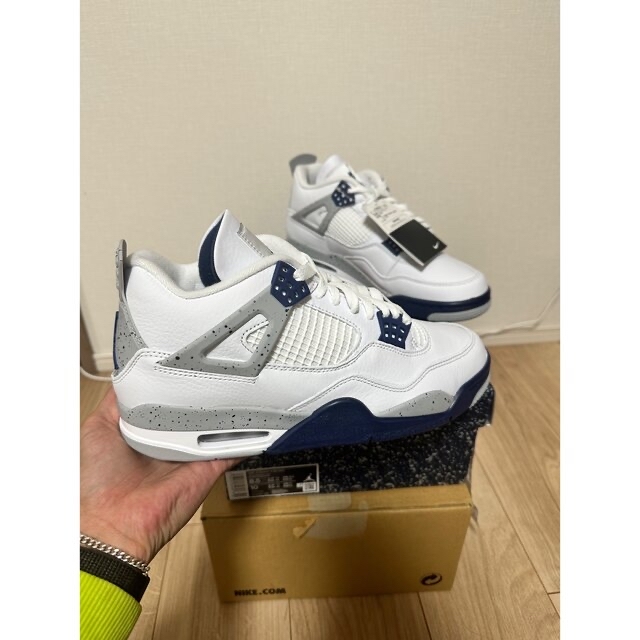 Nike Air Jordan 4 "Midnight Navy"26.5CM  メンズの靴/シューズ(スニーカー)の商品写真