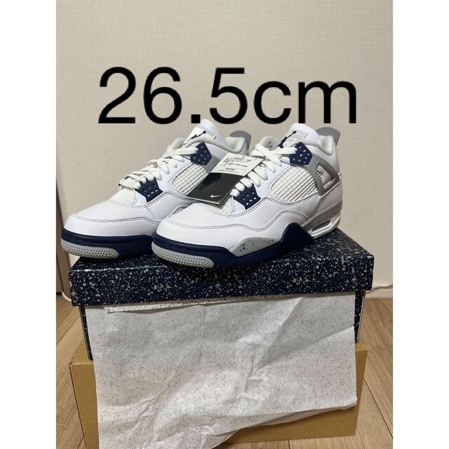 靴/シューズNike Air Jordan 4 "Midnight Navy"26.5CM