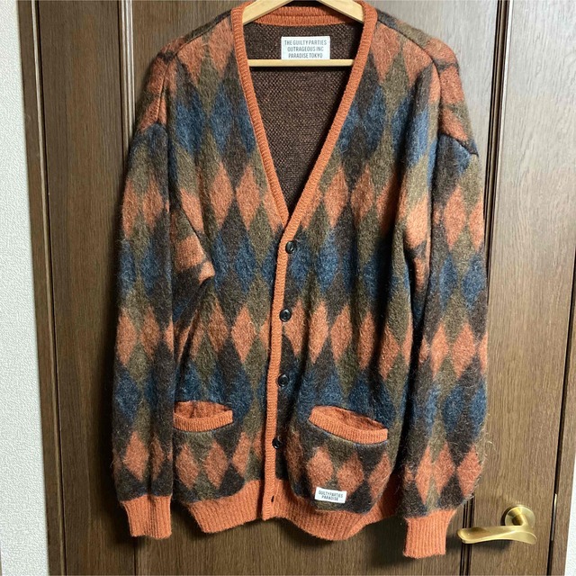 メンズWACKO MARIA 21AW MOHAIR KNIT CARDIGAN