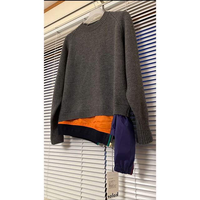 kolor - 【新品未使用】kolor 21aw レイヤードニット サイズ1の通販 by