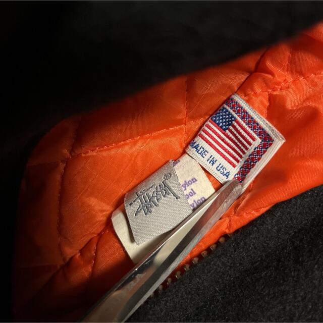 STUSSY(ステューシー)の【激レア】USA製 00's STUSSY ステューシー MA1 ブルゾン L メンズのジャケット/アウター(ブルゾン)の商品写真