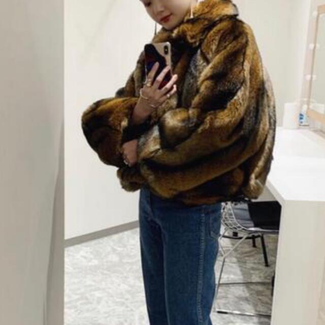 leinwande faux fur jacket ファーコート