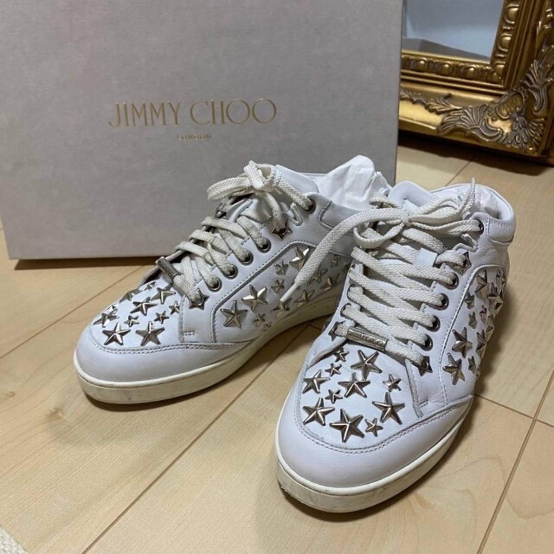 JIMMY CHOO スニーカー レディース 美品 - スニーカー