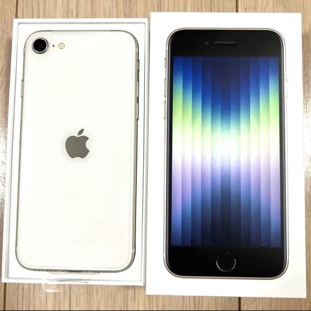 iPhone SE3 第三世代 64GB SIMフリー スターライト iPhone SE3 第三世代 64GB SIMフリー スターライト
