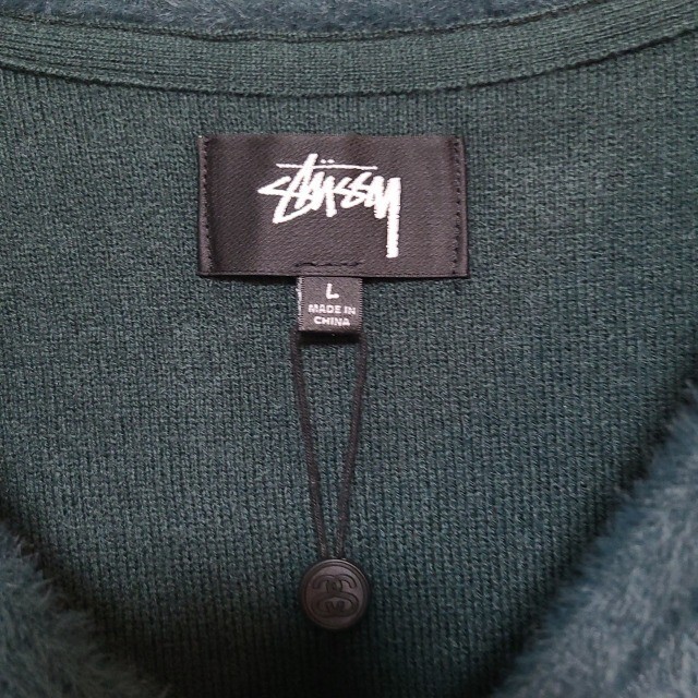 STUSSY - 【新品】STUSSY SHAGGY カーディガン Lサイズの通販 by LUCY
