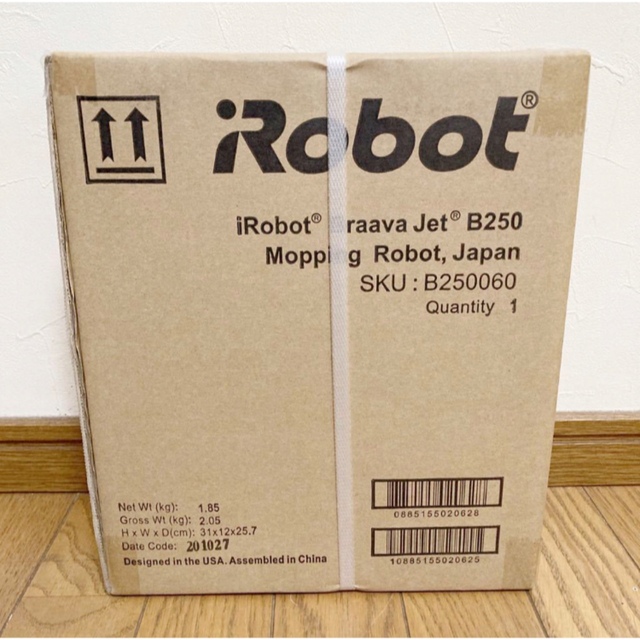 新品★iRobot Braava jet 250 床拭きロボット B250060 7