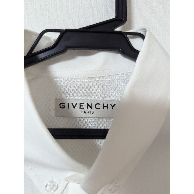 GIVENCHY シャツ 白 薄手 サイズ39 - シャツ