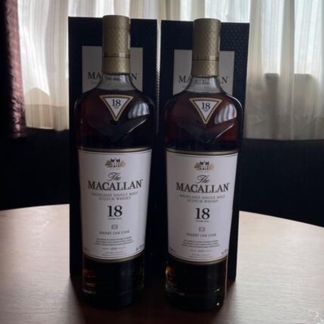 マッカラン 18年 700ml 2本セット - 酒 マッカラン 18年 700ml 2本セット - 酒