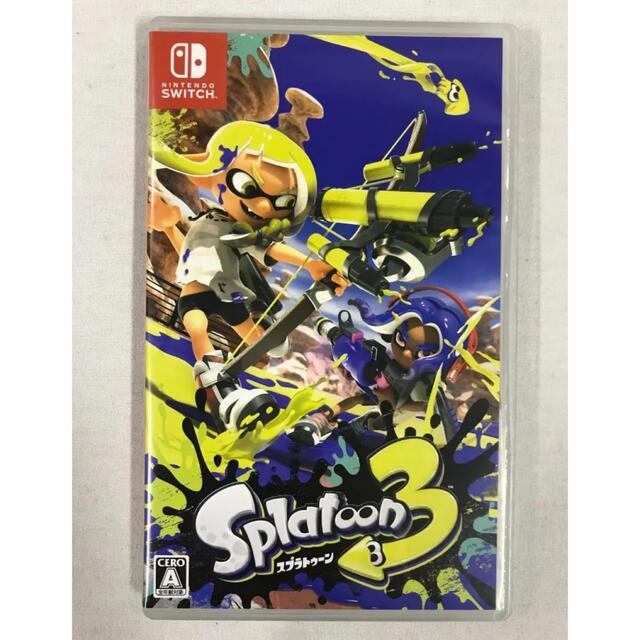 スプラトゥーン3 美品　Switch ソフト