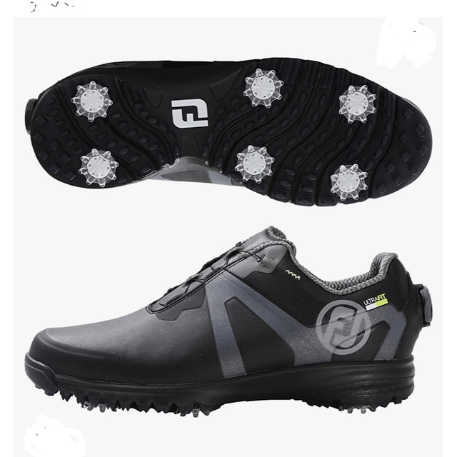 FootJoy(フットジョイ)のフットジョイゴルフシューズ MENS FJ ウルトラフィットBOA スパイク スポーツ/アウトドアのゴルフ(シューズ)の商品写真