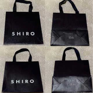 シロ(shiro)のSHIRO ショッパー　2枚セット　ショッピング袋(ショップ袋)