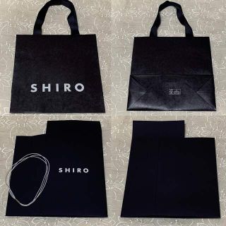 シロ(shiro)のSHIRO ショッパー　ギフト袋セット(ショップ袋)