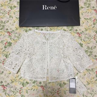 Rene ルネ　フラワーレースボレロ34♡7様　ご専用です