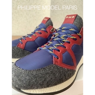 フィリップモデル(PHILIPPE MODEL)の新品未使用☆PHILIPPEMODEL & 中古モンクレールパンツ(スニーカー)