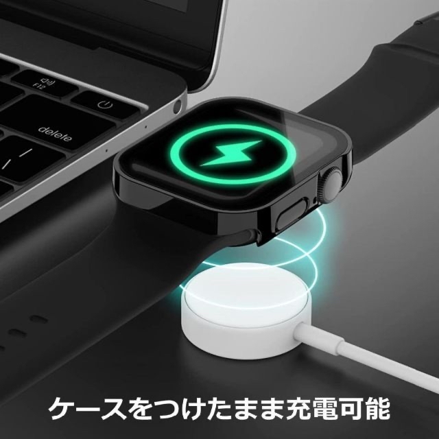 Apple Watch(アップルウォッチ)のApple Watch ケース カバー フラット 40mm ブルー メンズの時計(その他)の商品写真