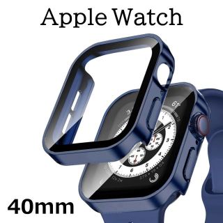 アップルウォッチ(Apple Watch)のApple Watch ケース カバー フラット 40mm ブルー(その他)