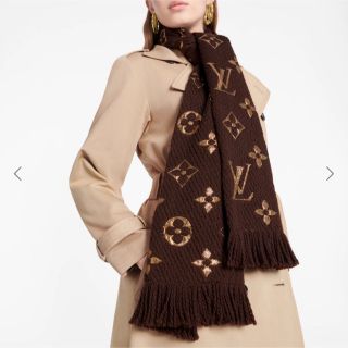 ヴィトン(LOUIS VUITTON) マフラー/ショール(レディース)(ブラウン