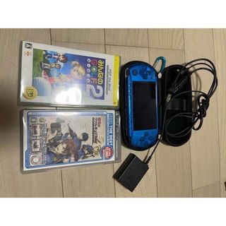 プレイステーションポータブル(PlayStation Portable)のpsp ソフト二本付き　写真2枚目任天堂dsもお付けします(携帯用ゲーム機本体)