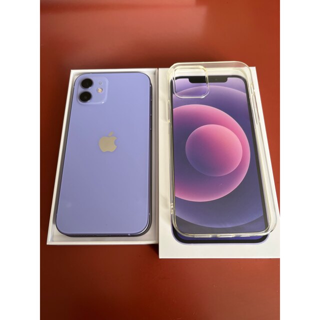 WEB限定カラー iPhone - Apple iPhone12 128gb パープル MJNJ3J/A