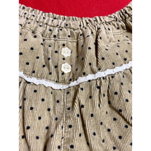 西松屋(ニシマツヤ)のキュロットスカート　140 西松屋 キッズ/ベビー/マタニティのキッズ服女の子用(90cm~)(スカート)の商品写真