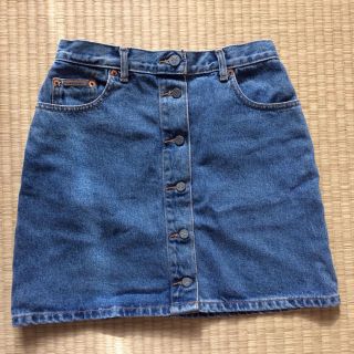 カルバンクライン(Calvin Klein)の古着★CKデニムスカート(ミニスカート)