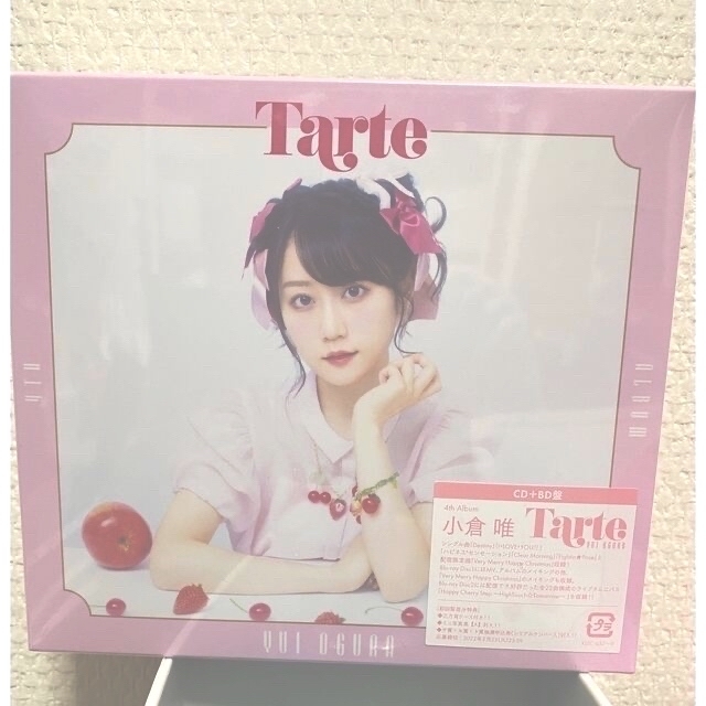 小倉唯 4thアルバム Tarte CD+BD盤 新品 エンタメ/ホビーのCD(ポップス/ロック(邦楽))の商品写真