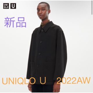 UNIQLO ユニクロU ウールブレンドシャツジャケット　クリストフルメール　L