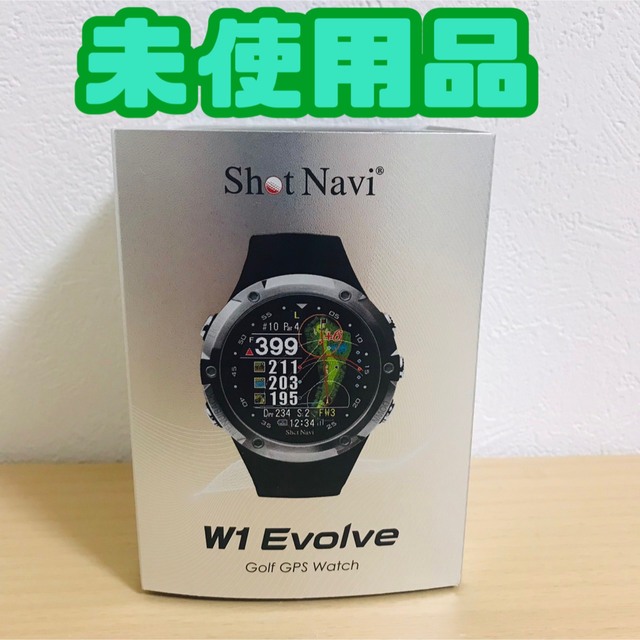 ショットナビ エボルブ Shot Navi W1 Evolve ブラック 【SALE】 www