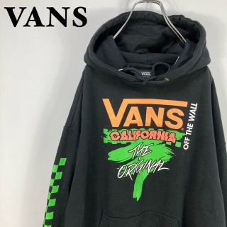 ヴァンズ(VANS)のVANS バンズ ヴァンズ 袖ロゴ プリント プルオーバーパーカー 4232(パーカー)